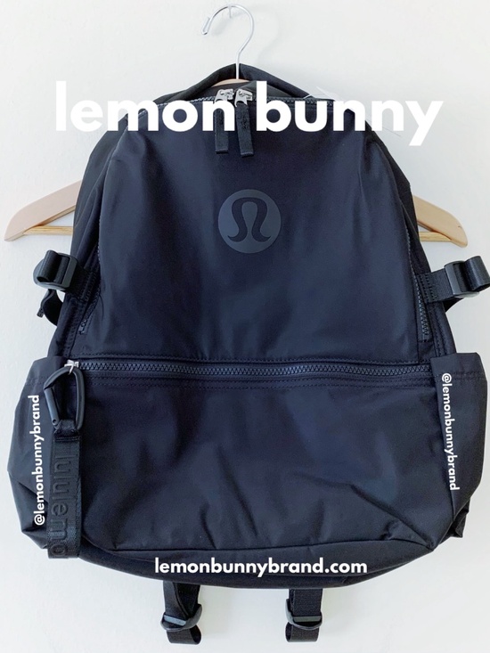 lululemon athletica Handbags - lululemon New Crew Backpack 22L (w/ Keychain) OG Old Style Black Brand New NWT